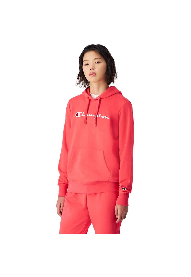 Hanorac sport  croiala slim - bumbac/poliester - roz -