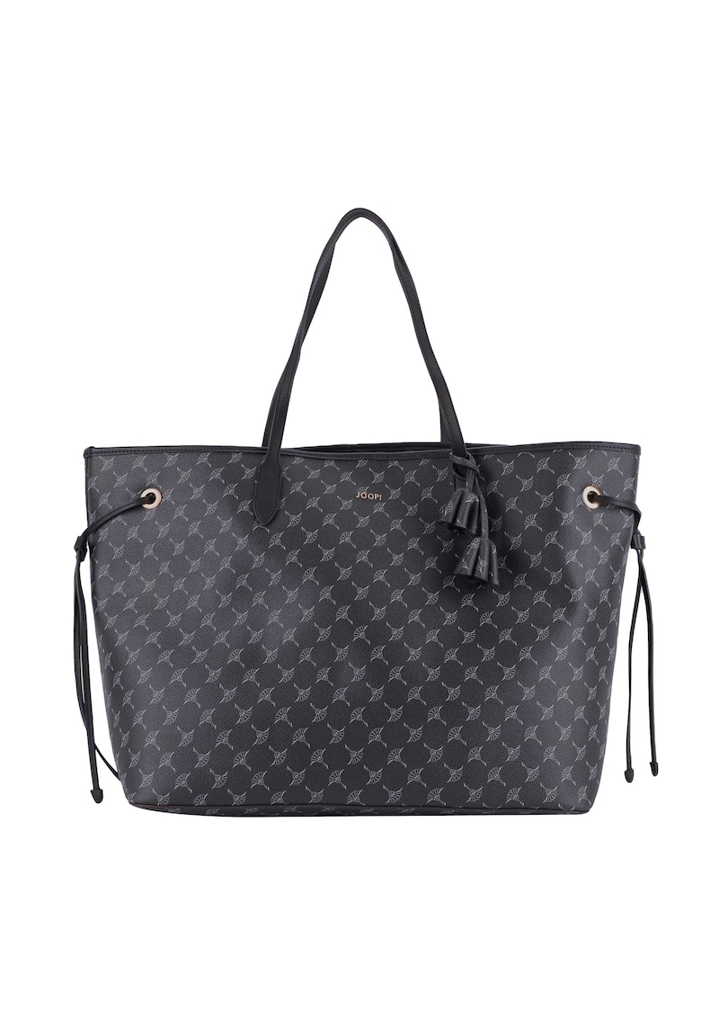 Oferte la Geanta shopper de piele ecologica Cortina 1.0 Lara - Alb fildes/Albastru inchis