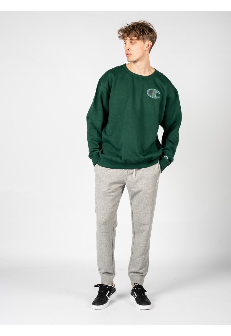 Bluza de trening cu logo - - Verde