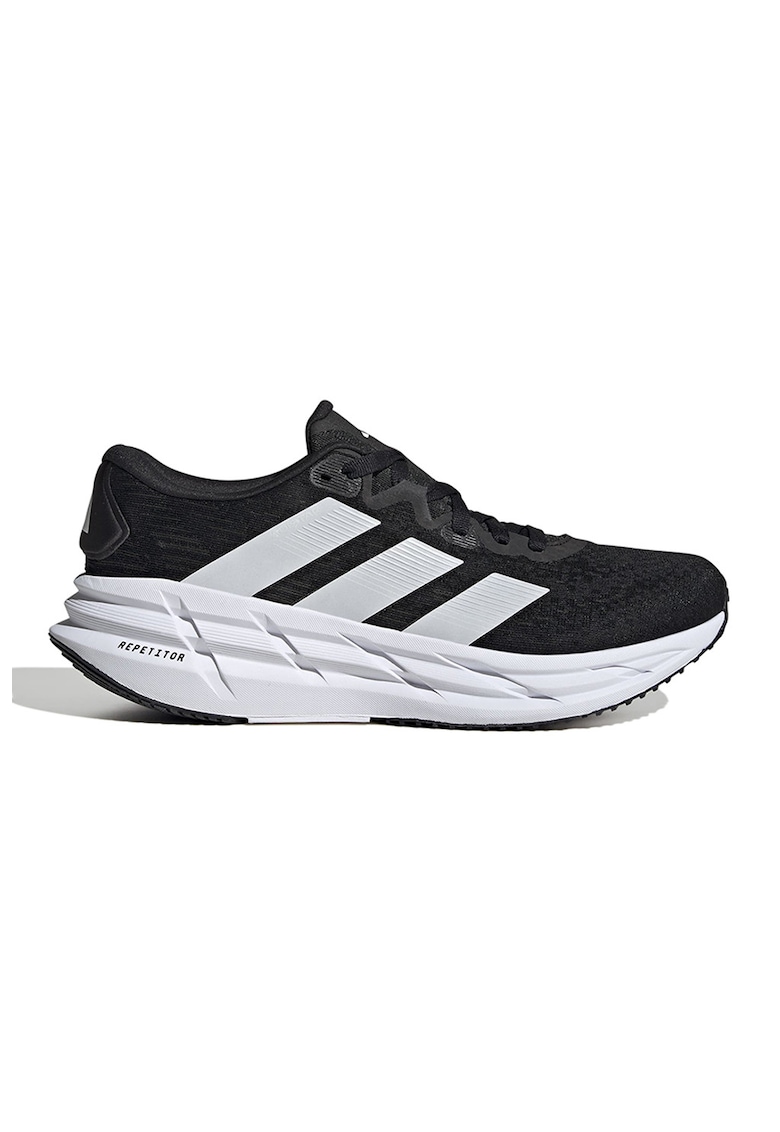 Pantofi cu talpa wedge pentru alergare Adistar - Negru