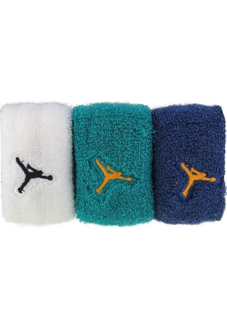 Set 3 mansete pentru par -  Nylon - Multicolor