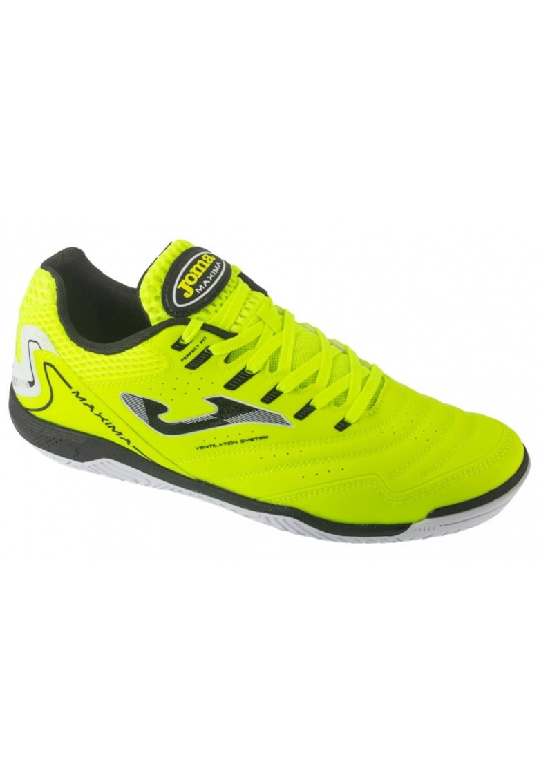 Pantofi sport barbati -  fotbal - galben - piele sintetica