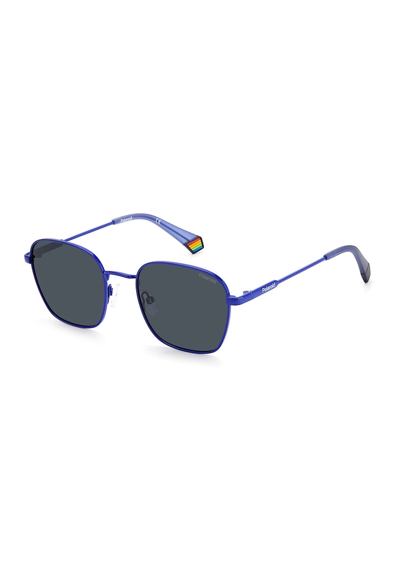 Ochelari de soare patrati unisex polarizati - Albastru royal