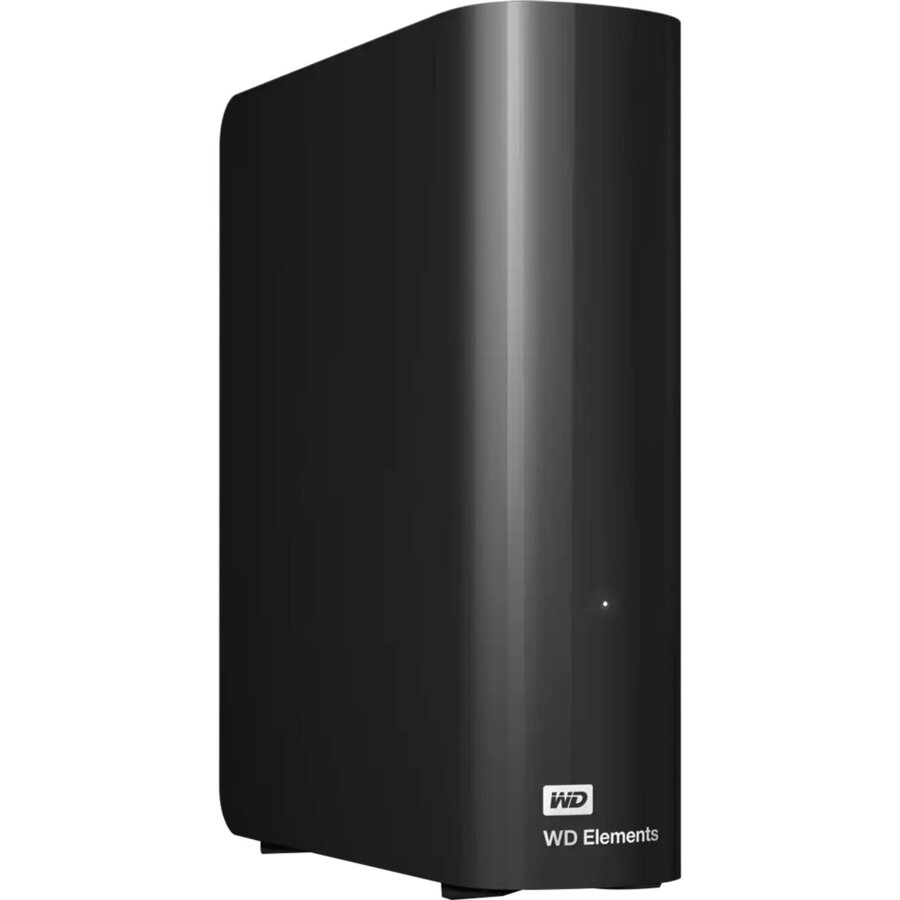 WD Elements Desktop 24 TB External Hard Drive Black, Micro USB-B 3.2 Gen 1 (5 Gbps)