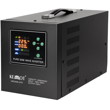 UPS CENTRALE SINUS PUR 2000VA/1400W 24V KEMOT