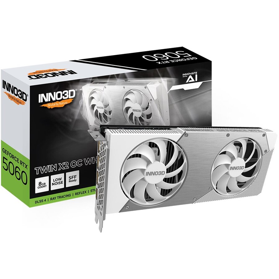 Placa Video GeForce RTX 5060 Twin X2 OC NVIDIA 8GB GDDR7