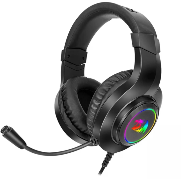 Casti Gaming Hylas USB Iluminare RGB Negre