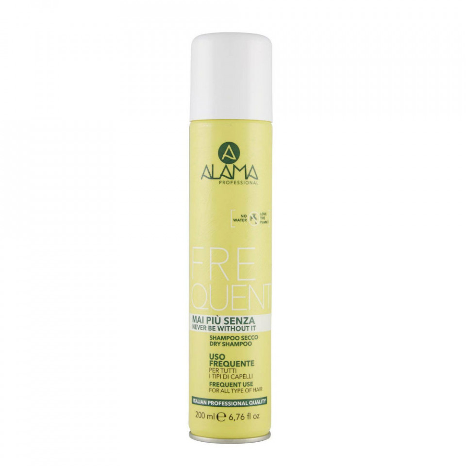 Sampon uscat pentru uz frecvent, ALAMA Frequent (Concentratie: Sampon, Gramaj: 200 ml)