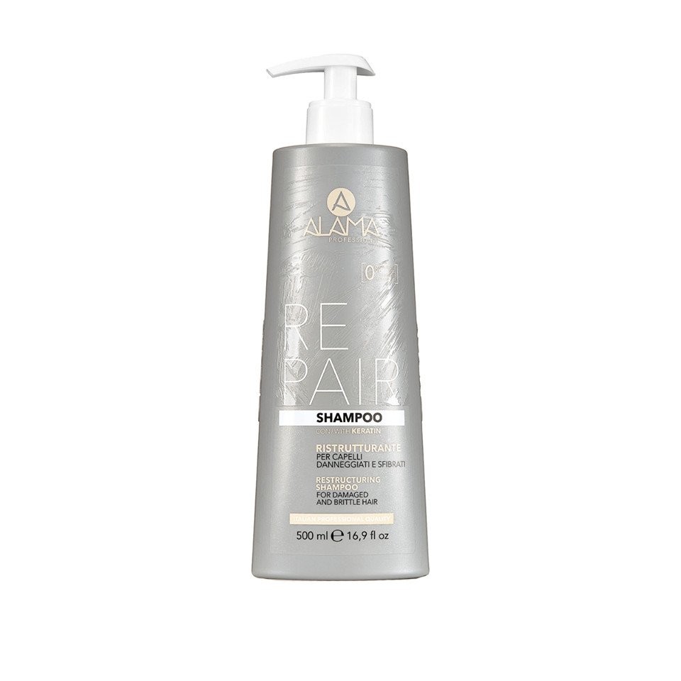 Sampon restructurant pentru par deteriorat, ALAMA REPAIR (Concentratie: Sampon, Gramaj: 100 ml Refill)