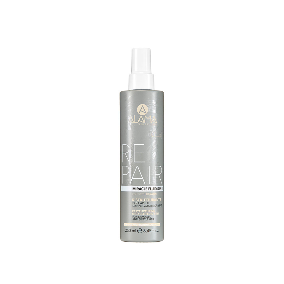 Spray restructurant 5 in 1, ALAMA Repair Miracle Fluid (Concentratie: Tratamente pentru par, Gramaj: 250 ml)