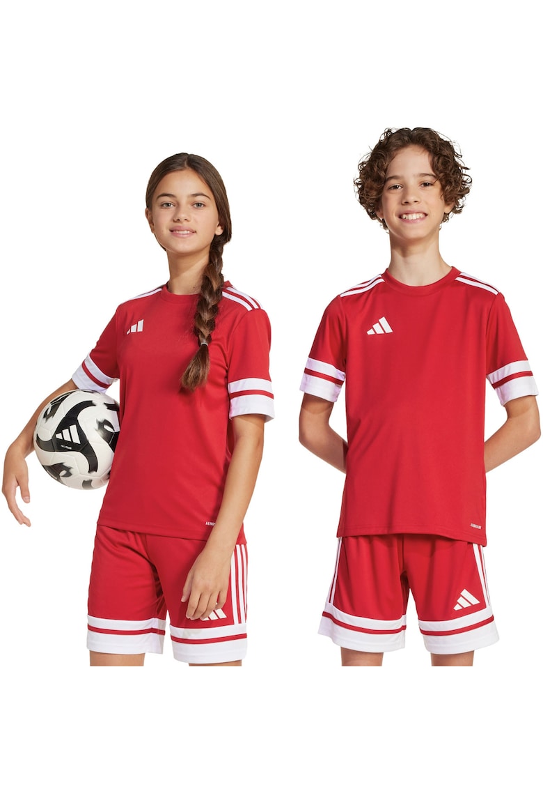 Tricou copii  Squadra 25 - rosu - material reciclabil