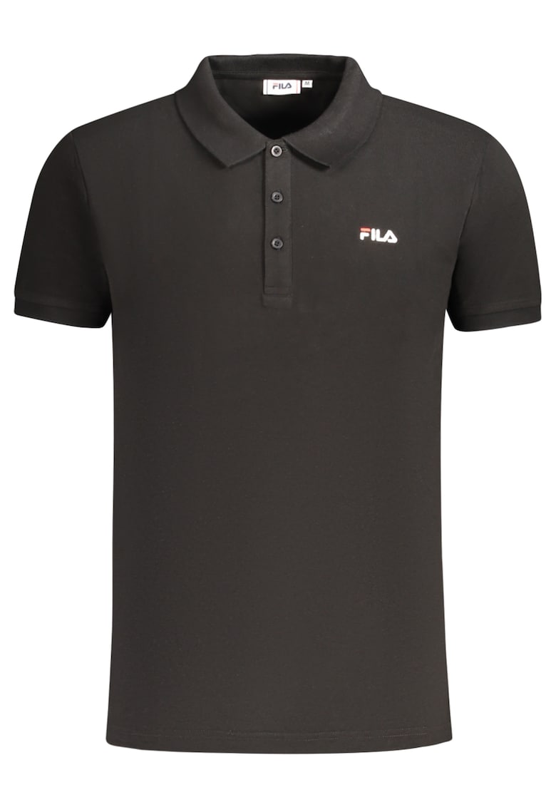 Tricou polo barbati -  100% bumbac - Negru - FAM0717 - Negru