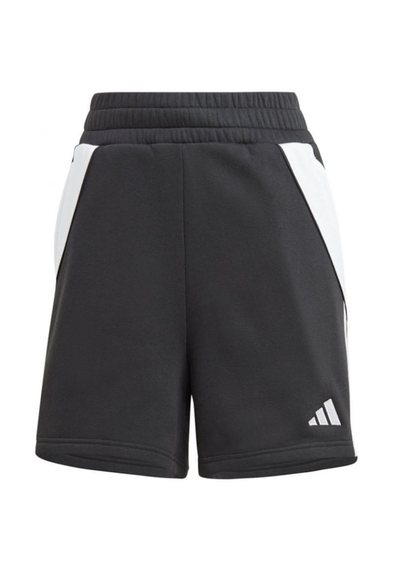 Pantaloni scurti -  croiala lejera - negru - poliester