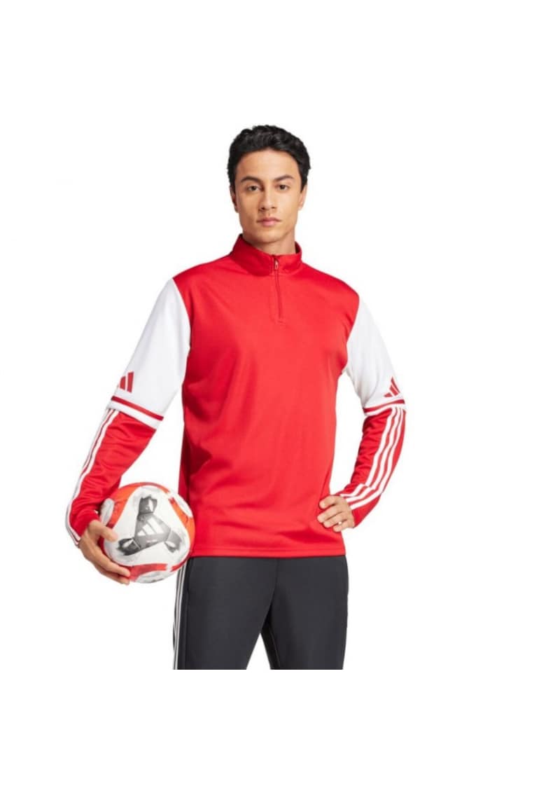 Bluza sport barbati -  Squadra 25 - material sintetic - rosu