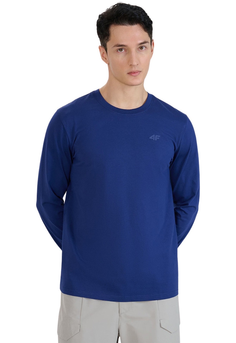 Tricou barbat  bleumarin - bumbac - Albastru