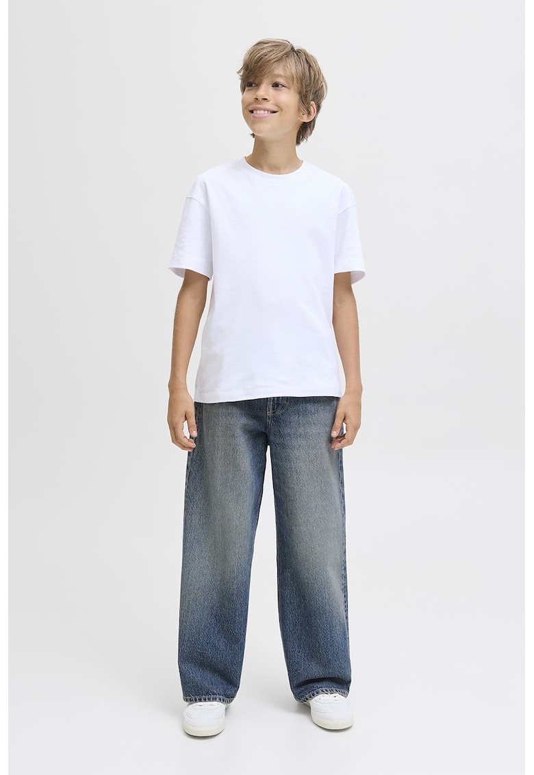 Blugi drepti de denim - Albastru