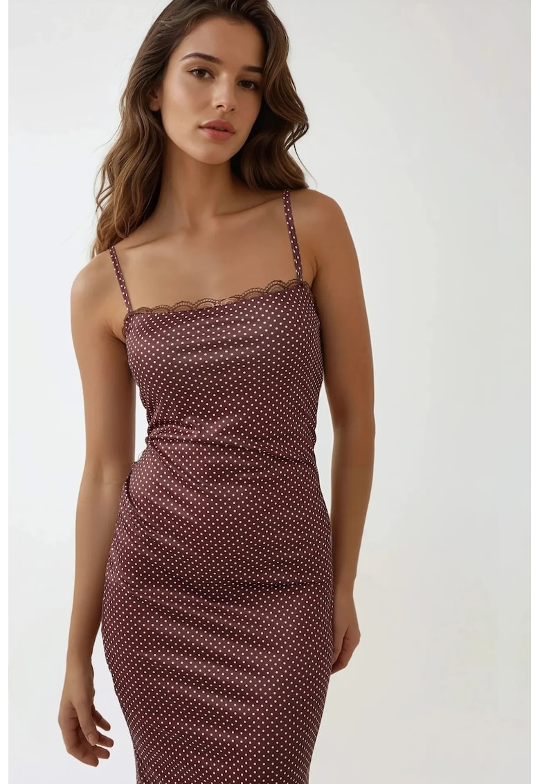 Rochie  jerseu - maro