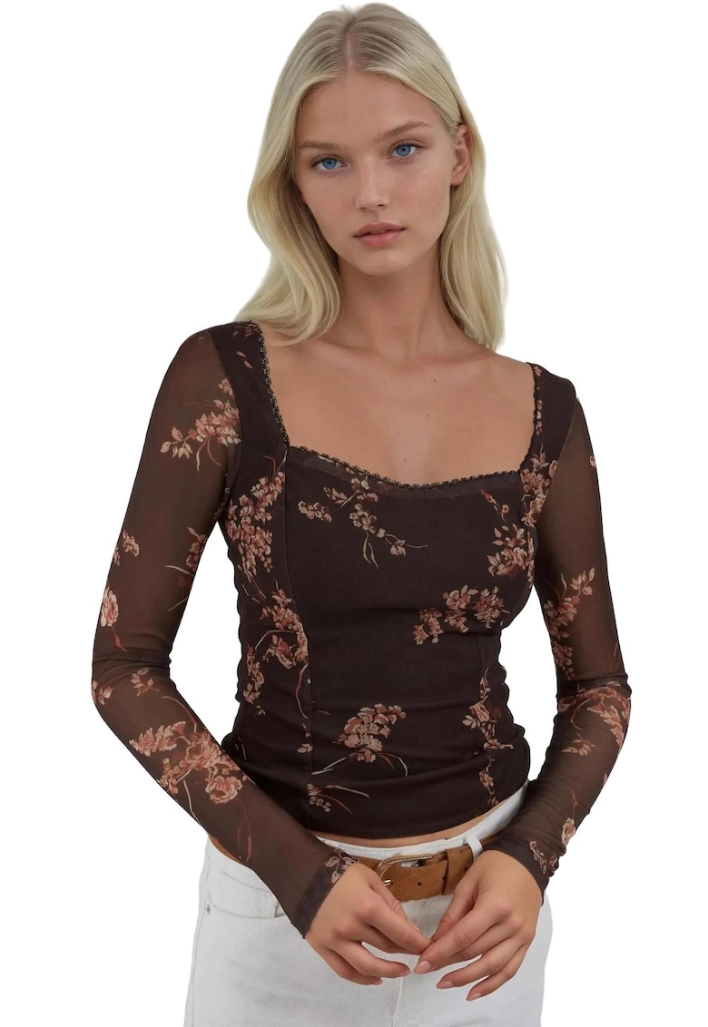 Bluza pentru dama -  Jerseu - Maro