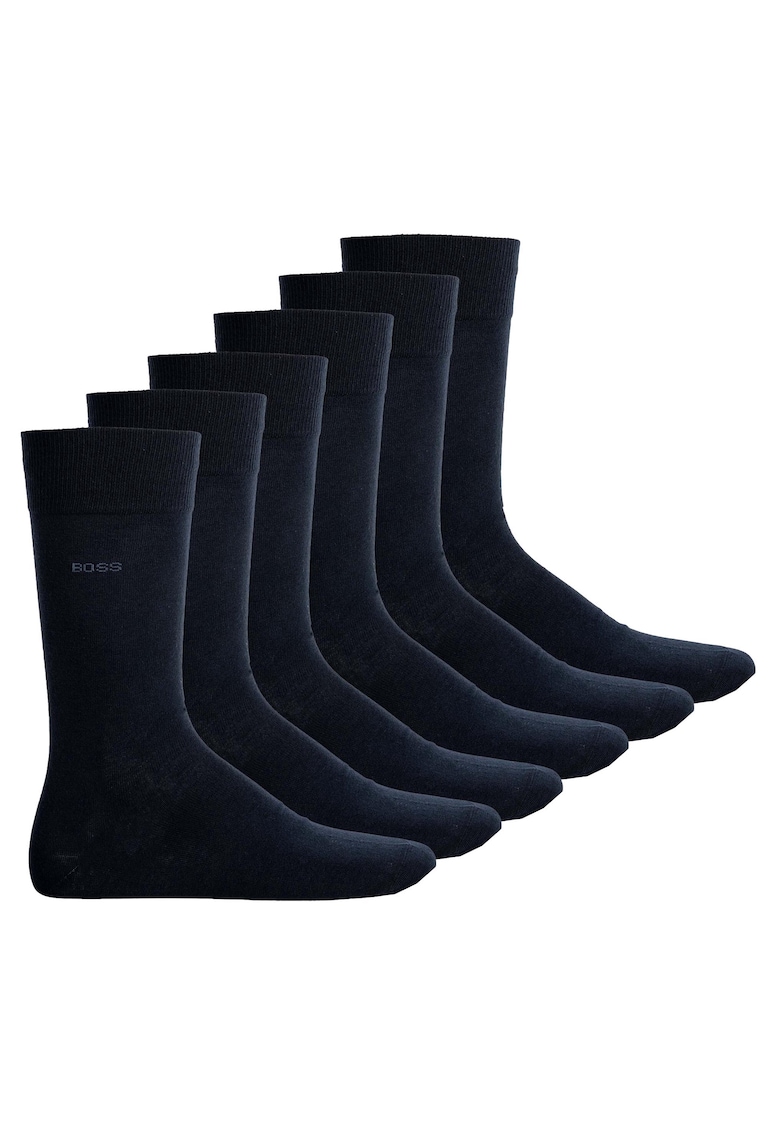 Set de sosete lungi - 6 perechi 13739 - Albastru inchis