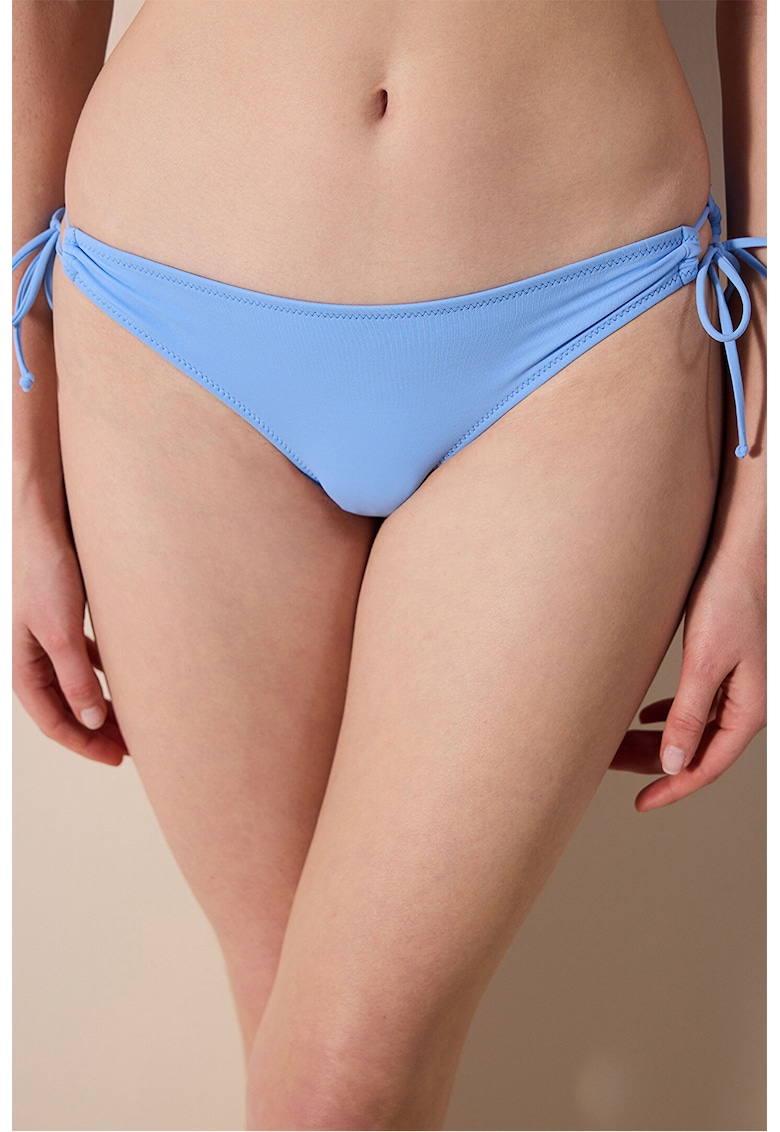 Slip cu prindere laterala Classic - Albastru lavanda