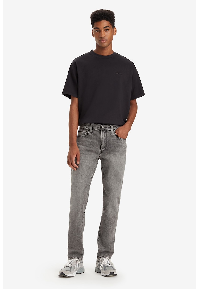 Blugi regular fit cu croiala conica si talie medie 502 - Gri
