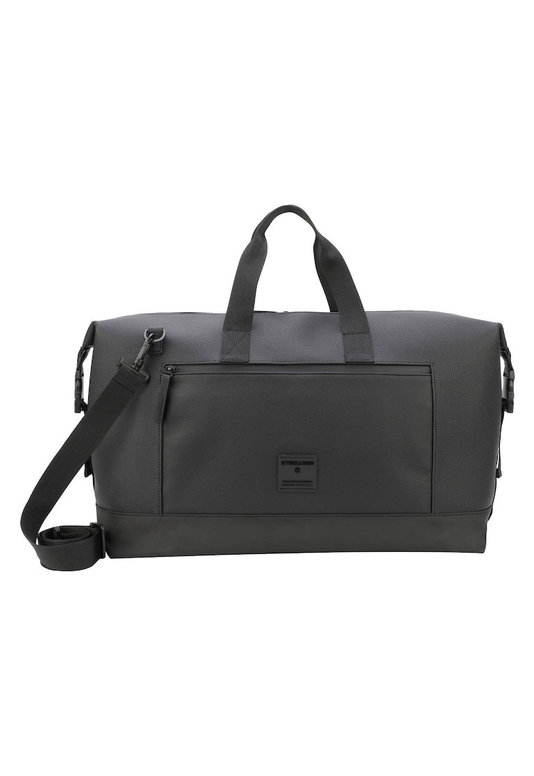 Geanta duffle de piele ecologica Landon - Maro nisip