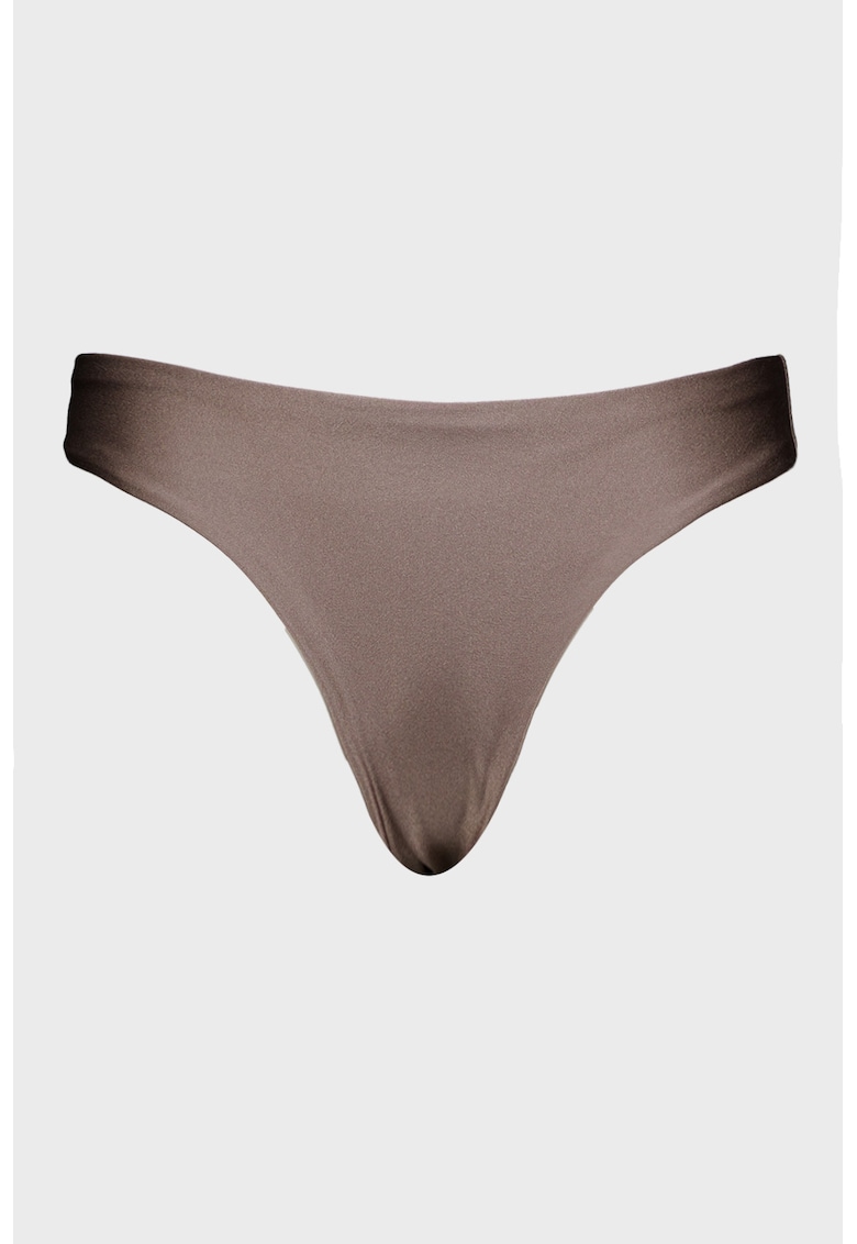 Slip cu model uni - Maro taupe