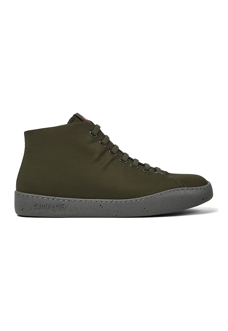 Pantofi sport high-cut din material textil Peu Touring 277 - Verde inchis