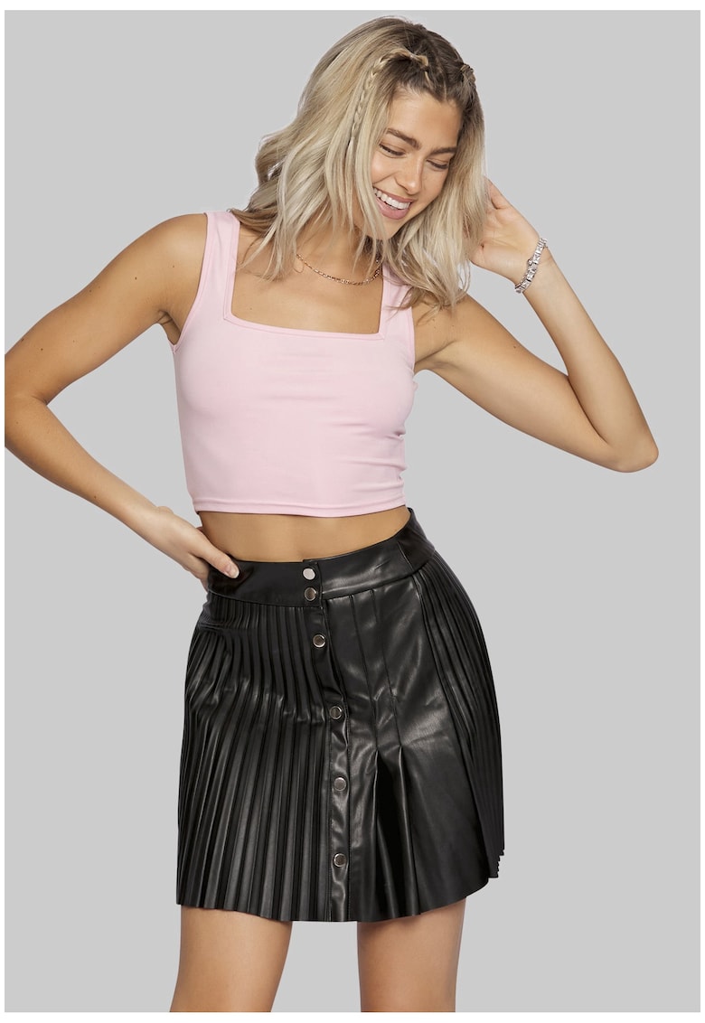 Top crop cu model uni 47629 - Roz