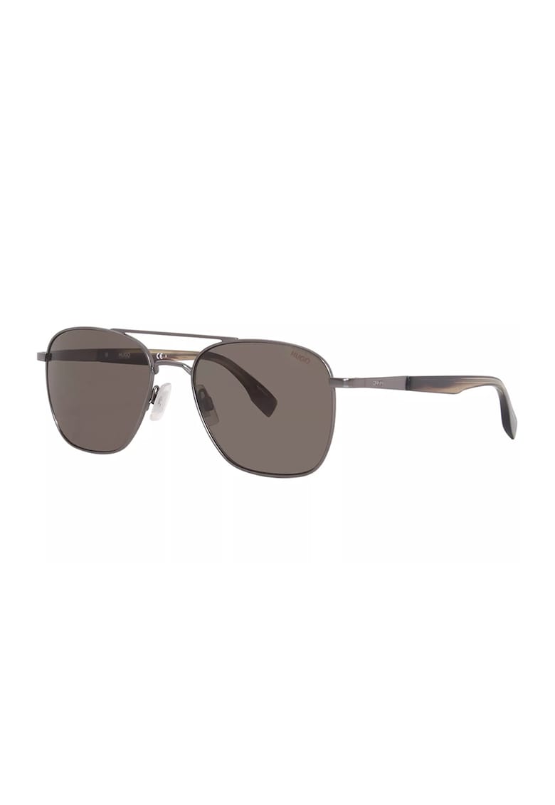 Ochelari de soare - aviator cu rama metalica - Argintiu