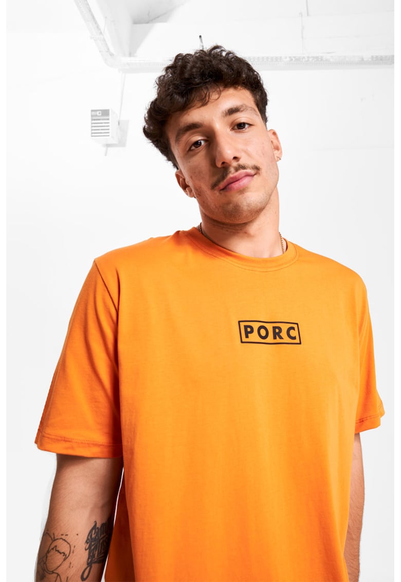 Tricou unisex cu logo Nugget - Portocaliu