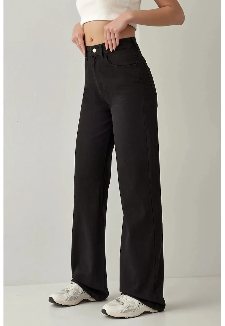 Blugi dama  denim - Negru
