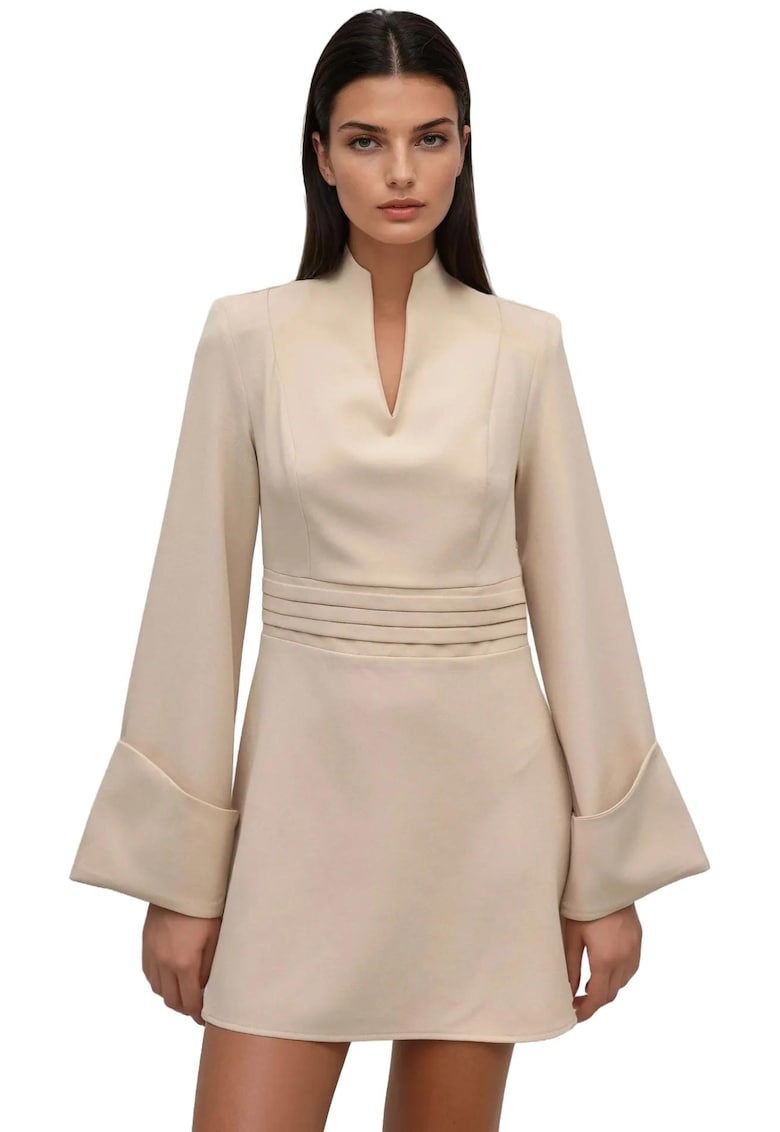 Rochie mini  eleganta - Bej