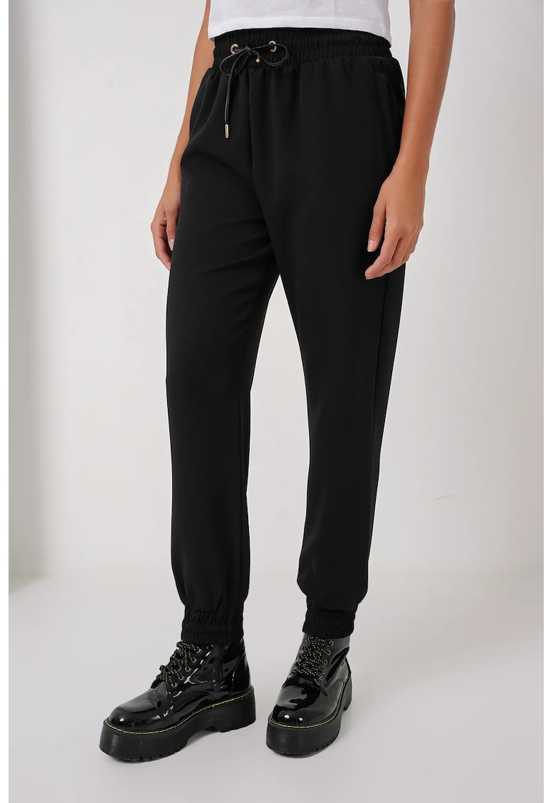 Pantaloni dama HiCCUP skinny - Negru