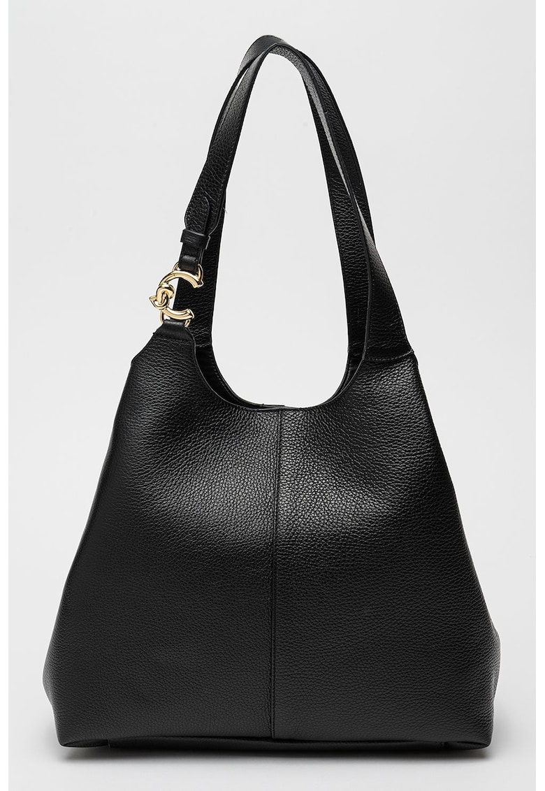 Geanta tote de piele - Negru