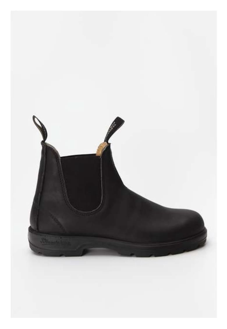 Ghete barbati -  Piele autentica - Negru - Negru