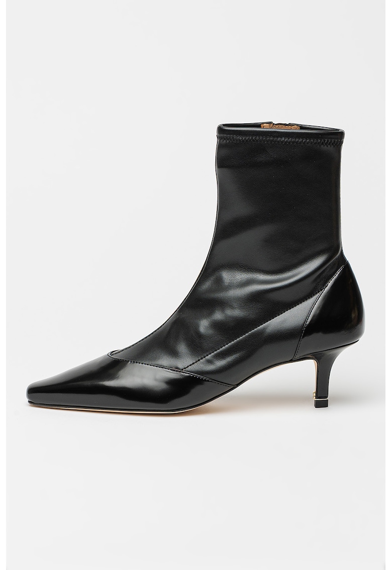 Botine cu varf ascutit Charlize - Negru
