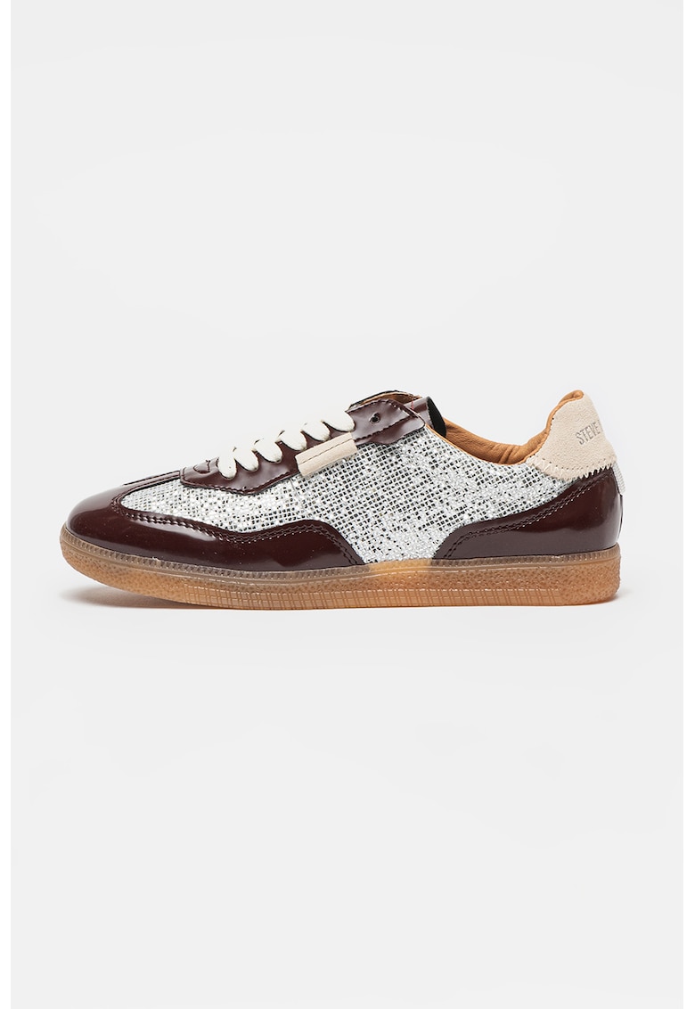Pantofi sport Emporia low-cut - Visiniu/Argintiu