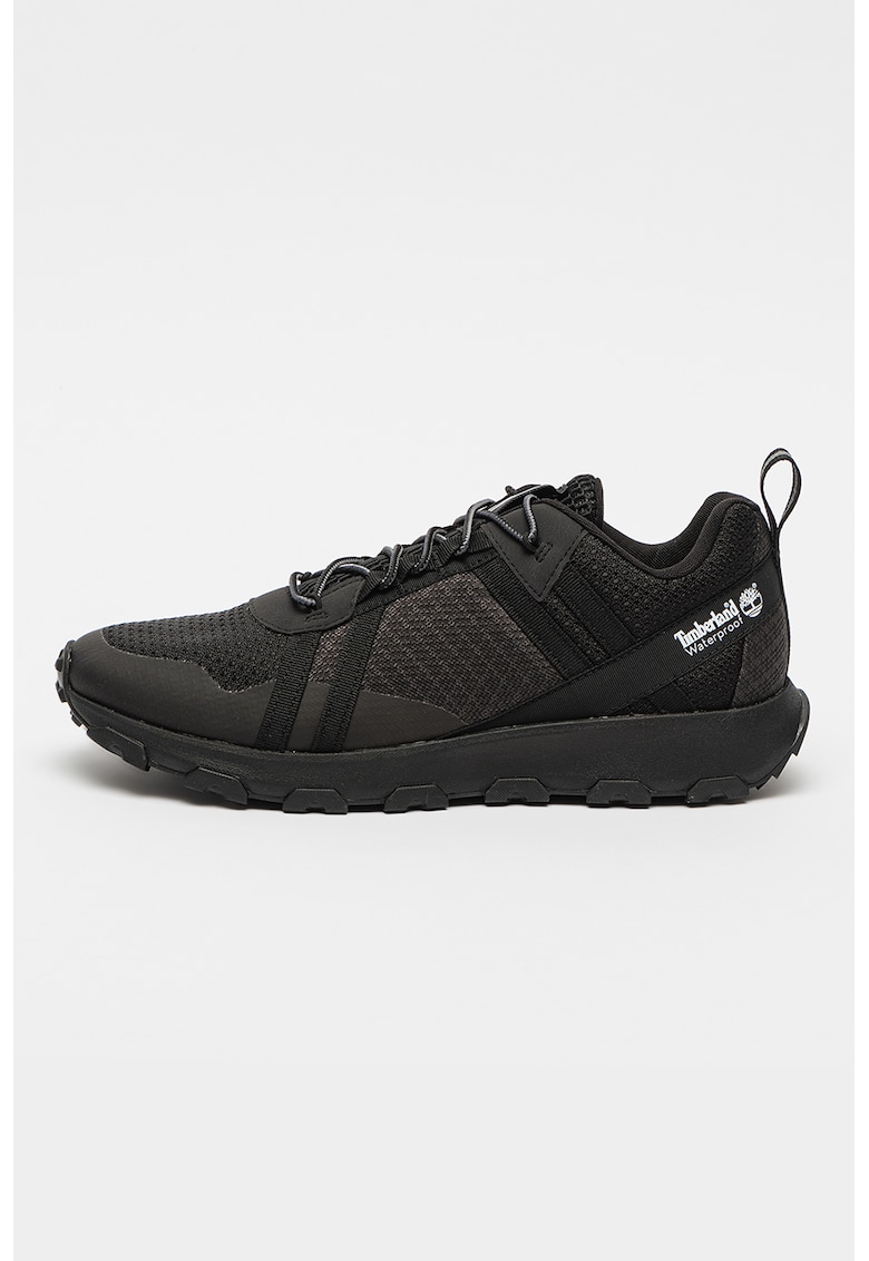 Pantofi sport impermeabili cu insertii de plasa Winsor Trail - Negru