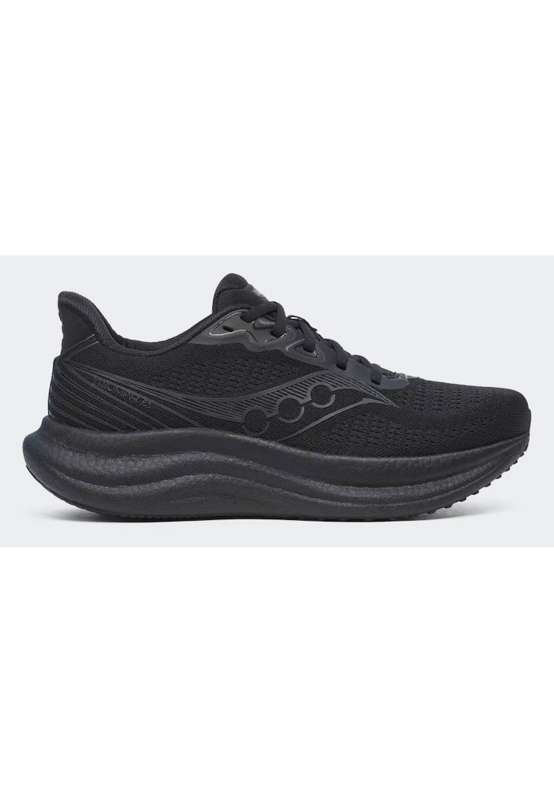 Pantofi sport barbati -  Triumph 23 - amortizare maxima - negru - plasa
