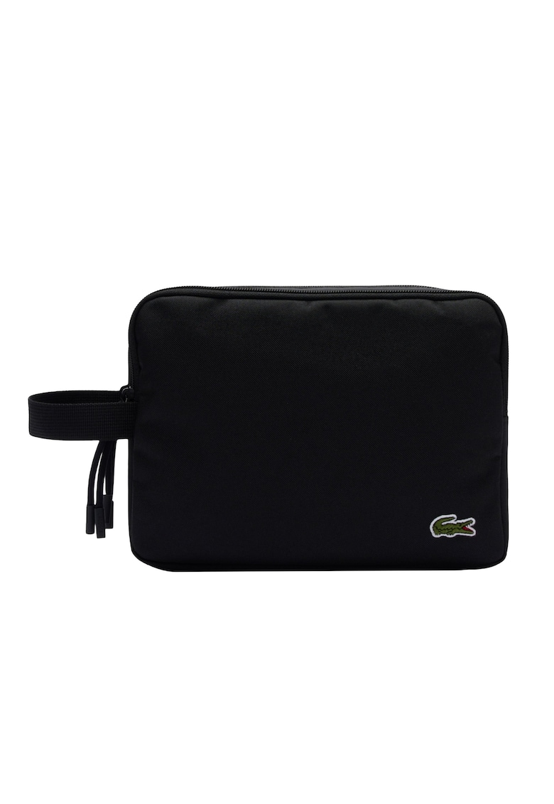Etui cu detaliu logo - Negru