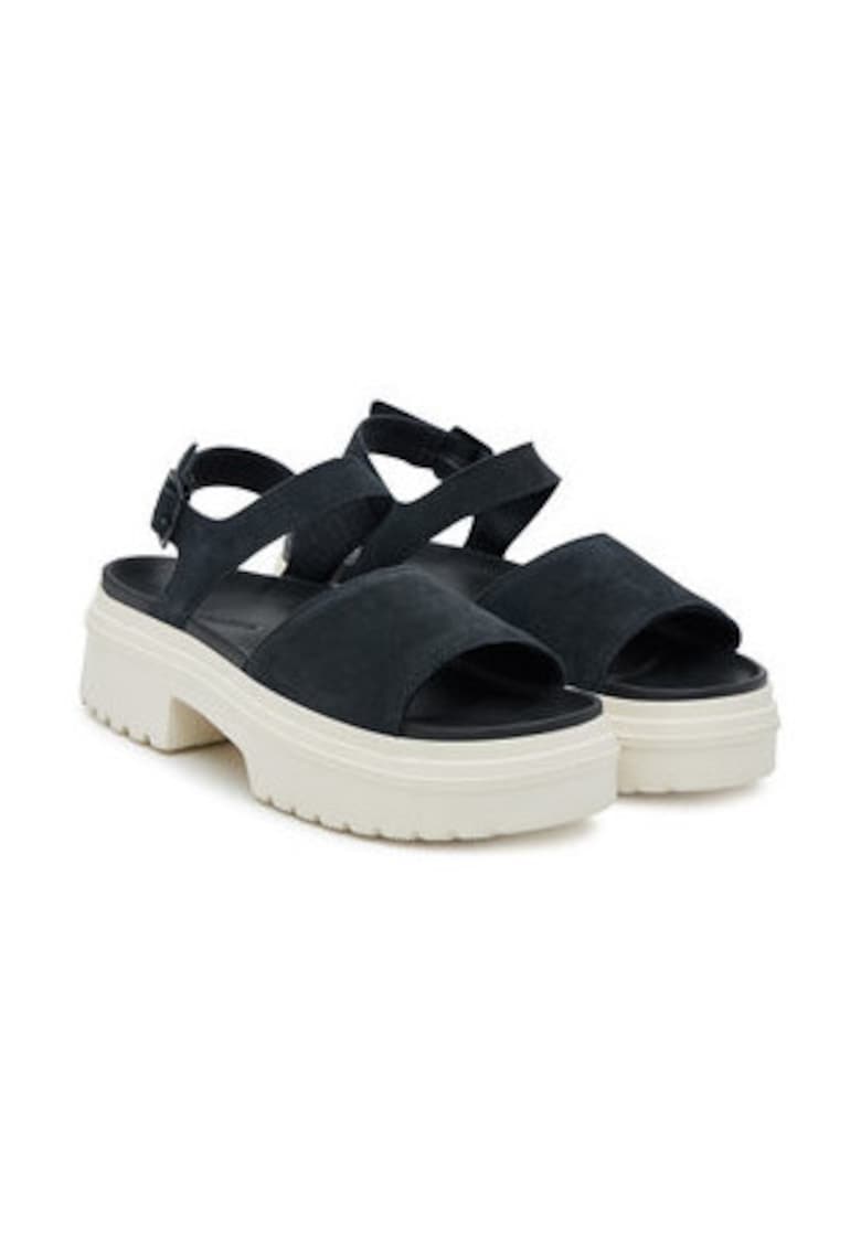 Sandale de dama -  305511621 - piele naturala - negru/alb