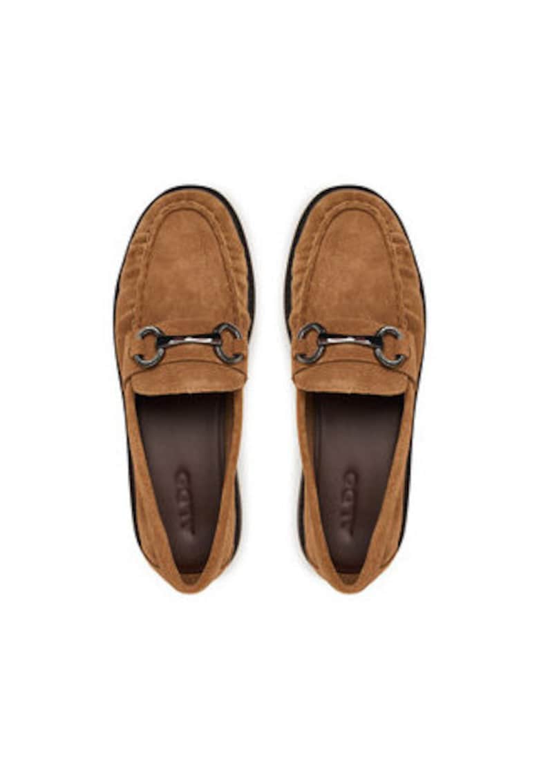 Oferte la Mocasini dama -  din piele naturala - maro
