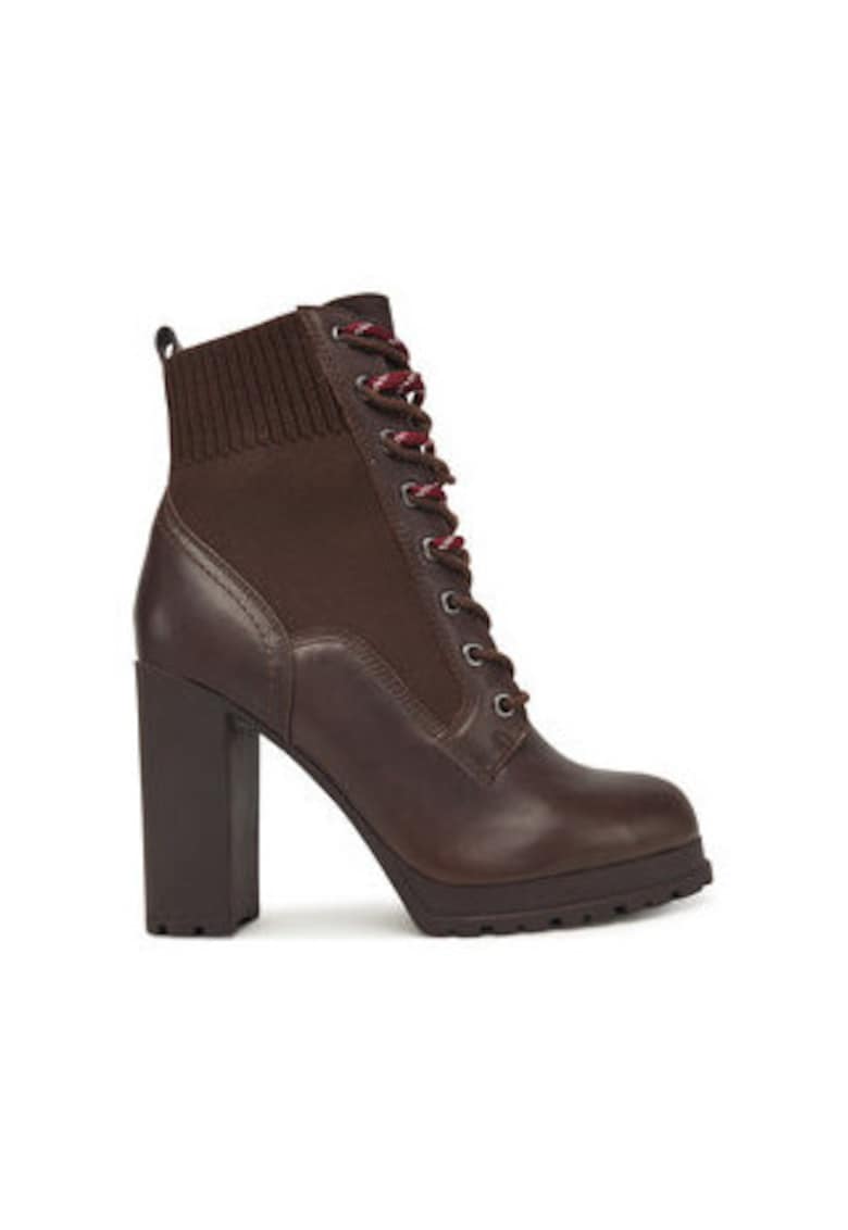 Botine dama -  piele naturala - maro