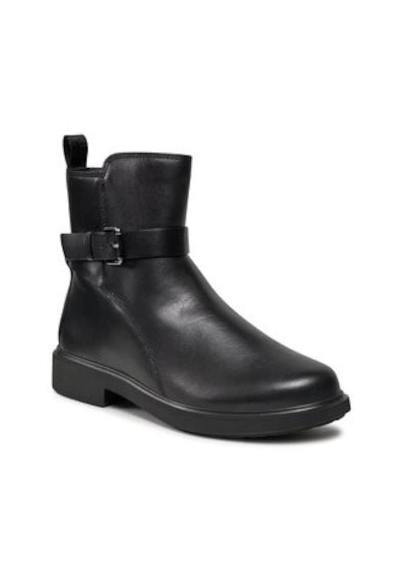 Ghete dama -  303175634 - piele naturala - negru