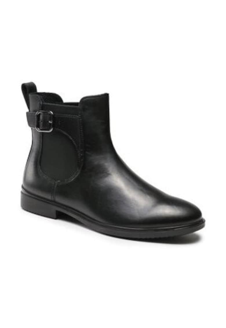 Ghete dama -  303172121 - piele naturala - negru