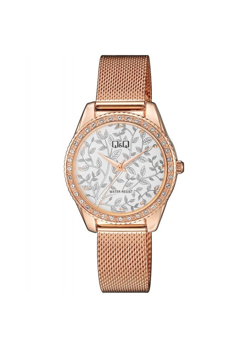 Ceas dama  QZ59J071Y Quartz Rose gold - Rose Gold