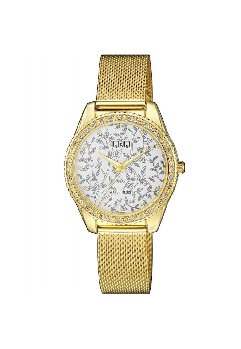 Ceas dama  QZ59J071Y Quartz Rose gold - Auriu