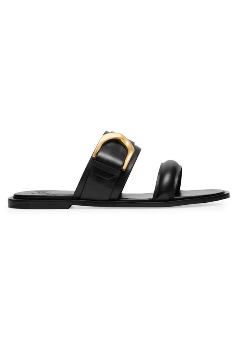 dama -  Piele naturala - Negru - Negru