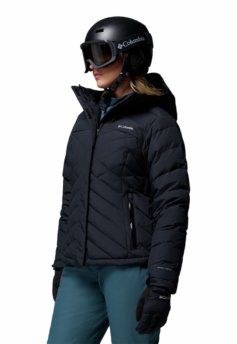 Jacheta cu gluga Skin Lay D Down V - Negru